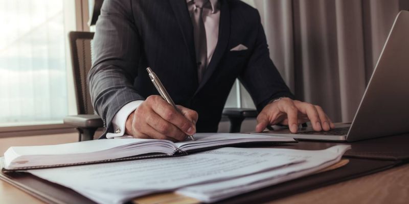 attorney writing
